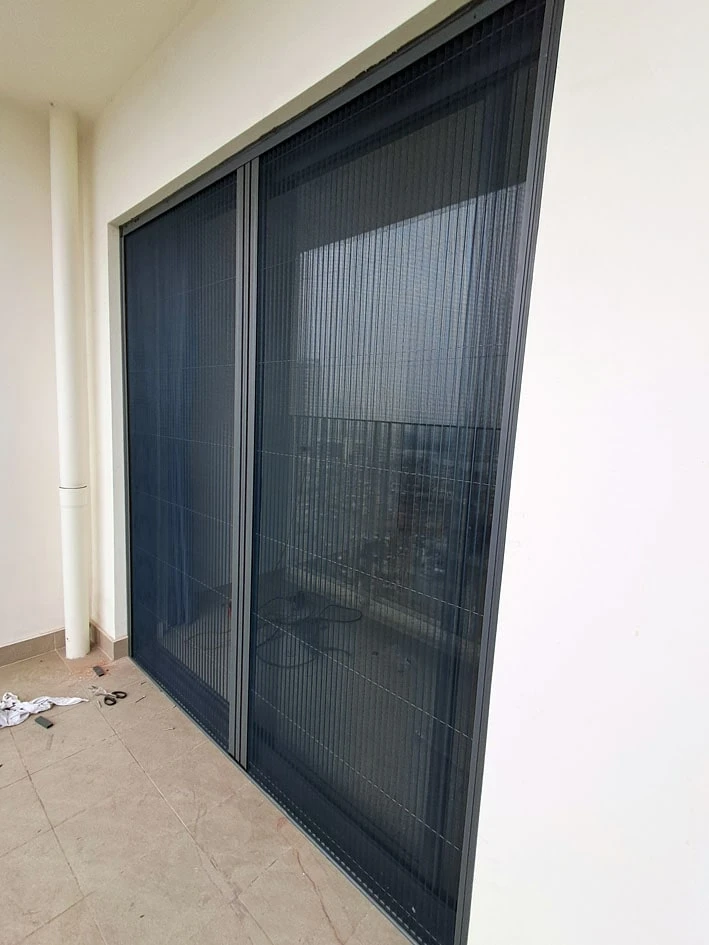 Cửa Lưới Chống Muỗi Màu xẫm
